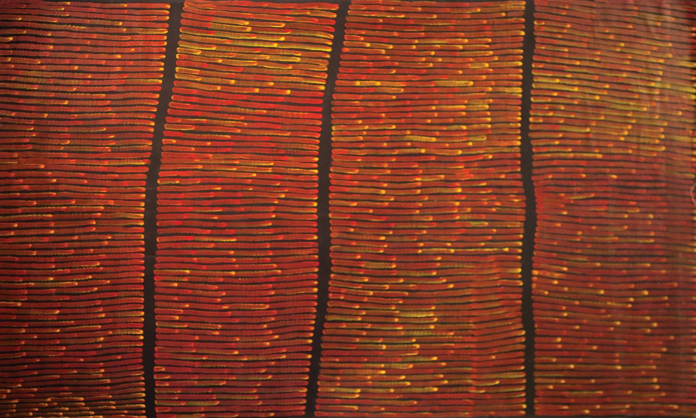Lot 58, Fire Dreaming by Ronnie Tjampitjinpa