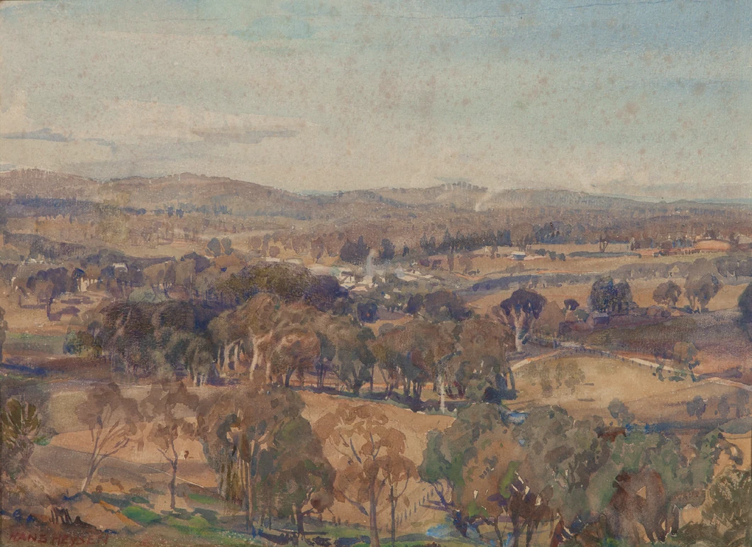 Lot 67, Hahndorf Landscape by Hans Heysen