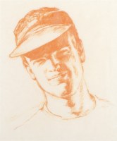 Lot 136. ARTHUR RUSSELL MEN IN HATS III