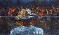 Lot 71. HUGH GILMOUR (GIL) JAMIESON CORROBOREE