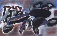 Lot 84. ALUN LEACH-JONES LANDSCAPE OF BONE #5