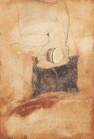 Lot 98. ROBERT JUNIPER RECLINING NUDE