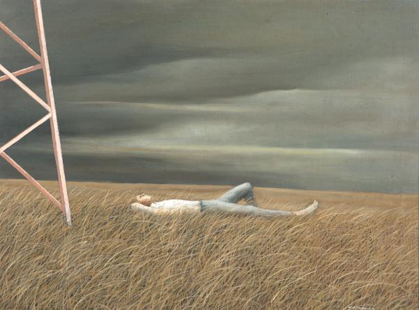 Nigel Thomson Parodying Jeffrey Smart Parodying Andrew Wyeth
