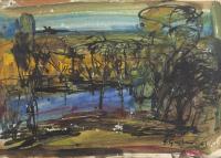 Lot 10. GUY GREY-SMITH LANDSCAPE