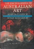Lot 120. ART REFERENCE BOOK THE ENCYCLOPEDIA OF AUSTRALIAN ART
