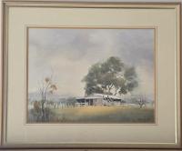 Lot 122. NORMAN McGOW THE OLD SHEARING SHED
