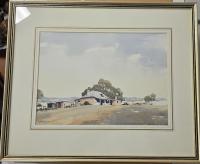 Lot 128. NORMAN McGOW DERELICT FARMHOUSE