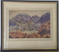 Lot 13. WALTER EBATARINJA CENTRAL AUSTRALIAN LANDSCAPE