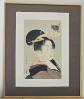 Lot 41. KITAGAWA UTAMARO TATSUMI ROKO FROM THE RENOWNED BEAUTIES SERIES