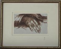 Lot 50. ARTHUR RUSSELL HAND STUDY
