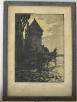 Lot 63. WALTER PRINZL RHINE GATE TOWER