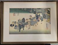 Lot 68. UTAGAWA HIROSHIGE FUJIEDA; HITO UMA KEITATSU