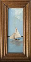 Lot 71. ERROL ALLEN RIVER RACING YACHT MELVILLE WATER