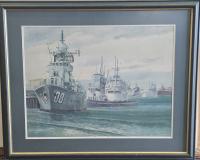 Lot 74. RODERICK BROWTON HMAS VENDETTA