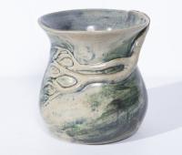 Lot 76. MERRIC AND DORIS BOYD VASE WITH WINDSWEPT BRANCHES