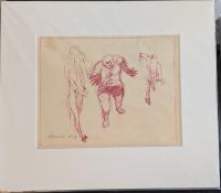 Lot 89. HARALD VIKE FIGURE STUDIES