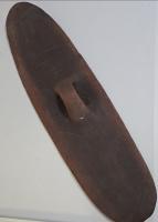 Lot 91. ARTIST UNKNOWN ABORIGINAL DECORATED SHIELD