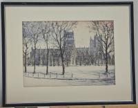 Lot 93. ARTHUR CHARLES FARE BRISTOL CATHEDERAL