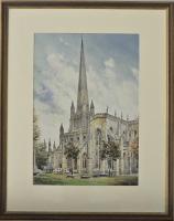 Lot 94. ARTHUR CHARLES FARE ST MARY REDCLIFFE CHURCH, BRISTOL