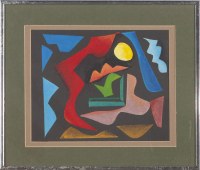 Lot 10. LEWIS MORLEY ABSTRACT COMPOSITION