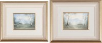 Lot 103. PETER FORRESTER WHITE MISTY MORNING, AND MYSTIC MORNING (PAIR)