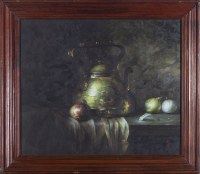 Lot 37. CHINESE SCHOOL STILL LIFE