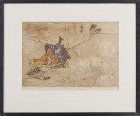 Lot 42. ELYSE ASHE LORD BLOWING BUBBLES