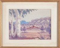 Lot 95. NELSON PANNKA CENTRAL AUSTRALIAN LANDSCAPE