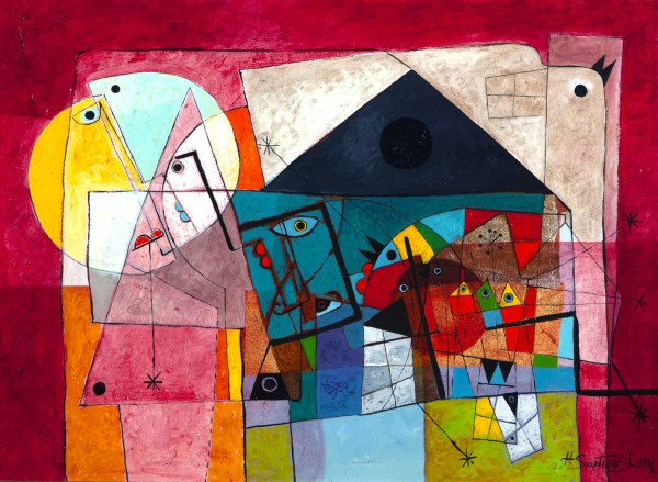 HENRYK SZYDLOWSKI CRYSTAL NIGHT IN THE BIRD CAGE