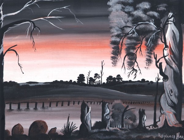 REYNOLD HART DAWN LANDSCAPE