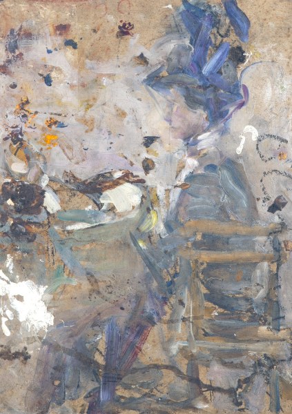 KATHLEEN LETITIA (KATE) O'CONNOR STUDY FOR LUXEMBOURG GARDENS 1961