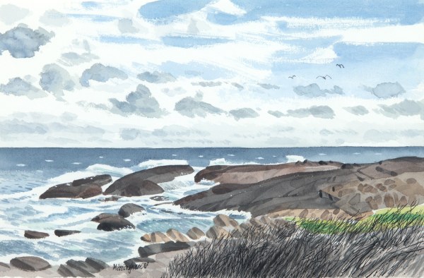 HAL MISSINGHAM BEACH SCENE