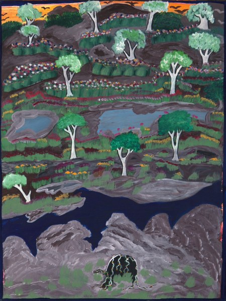 ANGELINA GEORGE LANDSCAPE AND CAVE