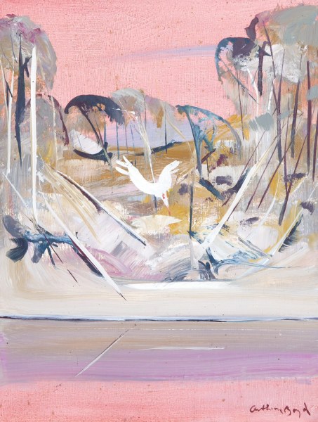 ARTHUR MERRIC BLOOMFIELD BOYD COCKATOO OVER THE SHOALHAVEN