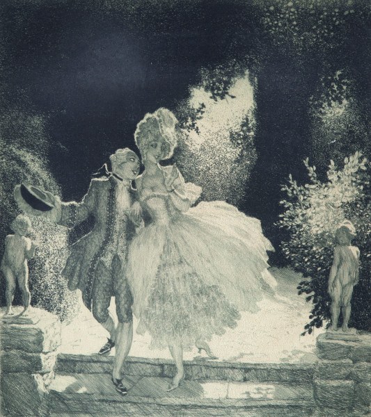 NORMAN LINDSAY JULIA FRISK AND MR BRISK