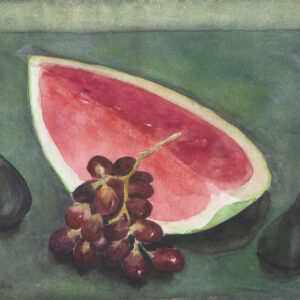 BARBARA CHAPMAN - WATERMELON, GRAPES AND FIGS